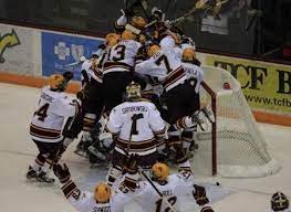 Gophers Make Wcha Championship All Their Own Gopher Sport Hockey Minnesota Gophers