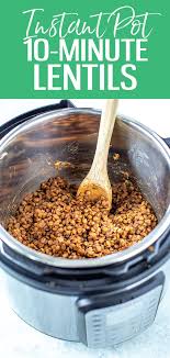 Red lentil dal is a washed and split masoor dal. Easy Instant Pot Lentils In 10 Minutes Eating Instantly