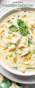 Creamy Chicken Gnocchi Soup Recipe Chicken Gnocchi Chicken Gnocchi Soup Homemade Soup