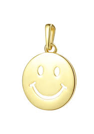Check spelling or type a new query. Smiley Face Pendant Sterling Silver Gold Hey Happiness
