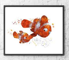 You can also upload and share your favorite finding nemo wallpapers. Nemo And Dad Watercolor Print Finding Nemo Art Print Movie Etsy Watercolor Print Disney Art Kid Room Decor