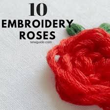 This tutorial shows you how to embroider a flower on your knitted fabric using yarn. 25 Beautiful Ways To Stitch Embroidery Flowers Sew Guide