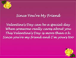 Friend Valentine S Day Messages Poems And Quotes Valentines Poems Friends Valentines Day Valentines Day Messages
