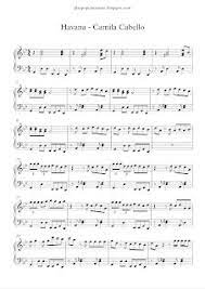 Play Popular Music Havana Camila Cabello Piano Music Piano Sheet Music Free Violin Sheet Music