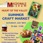 Heart of the Valley Summer Craft Market