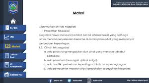Menafsirkan teks negosiasi berdasarkan pengajuan, penawaran dan persetujuan dalam teks negosiasi. Teks Negosiasi Bahasa Indonesia Nuristiaana Ppt Download