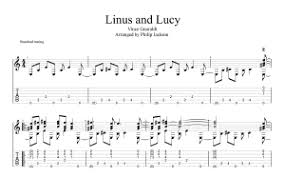 Print and download linus and lucy sheet music. Linus And Lucy Fingerstyle Guitar Tab Freewheelinguitar Com
