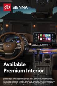 The kit now uses the factory microphone so please disregard the steps that involve routing the microphone wire2. Upgrade To An Available Premium Interior With Standard Apple Carplay With Your Iphone Toyota Sienna Toyota Toyota Dealers