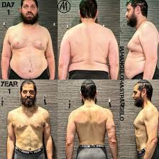 1 Year Later… 100 lbs Lighter “When you Shine, your Light guides others to  Greatness” 🔥 #mondaymotivation #lifestyle #client #spotlight I'm  incredibly proud of you. Guiding you and witnessing how far you've