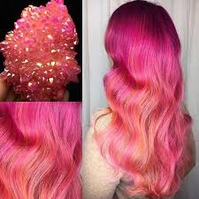 Because dyeing your hair can cause your head to emit more heat, it might seem tempting to rinse out the product with cold water, but this might actually cause your cuticles to be shocked, which. 30 Hot Geode Hair Color Styles Lovehairstyles Com
