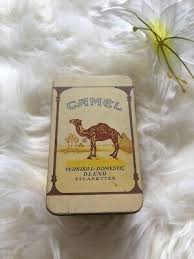 Camel light for more nicotine content numbers go to bigdaddysmokes.com kings: Vintage Camel Turkish Domestic Blend Cigarette Tin Empty Ebay