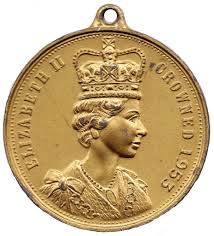 The 1953 crown was struck to commemorate the coronation of queen elizabeth ii at westminster abbey on june 2nd 1953. Medallion Elizabeth Ii Coronation Exonumia Numista
