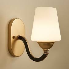 Check spelling or type a new query. White Tapered Shade Sconce Light Bedroom Bathroom Metal Frosted Glass 1 Light Classic Wall Sconce Beautifulhalo Com