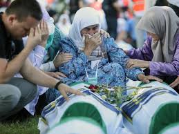 The body of a victim of the srebrenica massacre lies in a mass grave in budak, some 500 metres away from potocari. Srebrenica Victims Buried At Genocide Anniversary Commemoration Balkan Insight