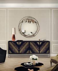 The buffet table for brunch features a large porcelain urn with a flower arrangement of hydrangeas and roses. 12 Luxury Furniture Design Ideas On Pinterest Sideboards Buffets