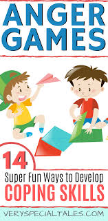 Anger Games 14 Super Fun Ways To Learn Anger Management Skills Anger Management For Kids Anger Management Games Coping Skills Activities