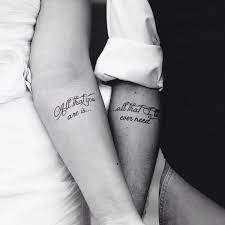 These meaningful tattoos can, and should, be worn with pride. 175 Of The Best Couple Tattoo Designs That Will Keep Your Love Forever
