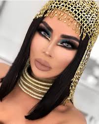 Diy Cleopatra Costume Ideas Images Make Up Tutorial Maskerix Com Cleopatra Makeup Cleopatra Halloween Costume Halloween Makeup Looks