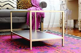 Courtesy of diy vintage chic. Easy Diy Project Diy Coffee Table Easy Ikea Hack