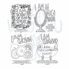 Jesus' life was equally profound. 4 Free Identity In Christ Coloring Pages Free To Print And Color Stevie Doodles Free Printable Coloring Pages