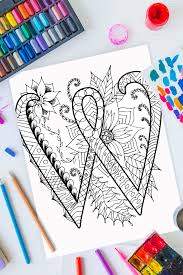 This video teaches you how to draw using small alphabet w step by step. Zentangle Letter W Design Free Printable Kids Activities Blog