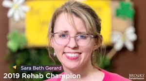 2019 Brooks Rehabilitation Champion: Sara Beth Gerard