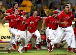 But the catcher then accidentally kicks it away and loses it completely (an understandable mistake). Stony Brook Defeats L S U To Advance To College World Series The New York Times
