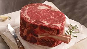 H‑e‑b beef ribeye steak boneless thick, usda choice, avg. Omaha Steaks