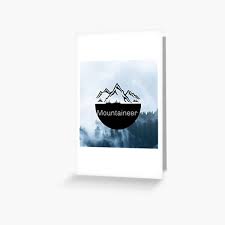 Your card can also function as a debit card when you deposit mountie bounty to your account. Mountaineers Greeting Cards Redbubble