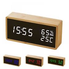 Www Perfectoak Com Alarm Clock Digital Table Clock Led Alarm Clock