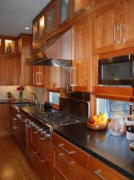 Cherry cabinets, while not as expensive as other premium woods such as mahogany, are more costly than certain lighter woods or cabinets made from particleboard. Cherry Cabinets Ligher Floor Cherry Wood Kitchen Cabinets Kitchen Design Best Kitchen Cabinets