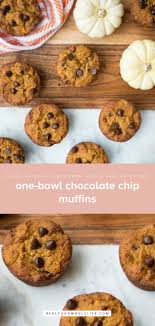 My first attempt at gluten free muffins {recipe} happy. One Bowl Pumpkin Chocolate Chip Muffins Grain Free Dairy Free Real Food Whole Life