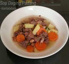 Soup yang enak dan mudah. Resep Sop Daging Padang Ceritanya Tiar