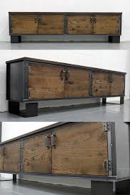 The Carpenter S Sideboard Industrial Design Storage Made From Solid Oak And St Industrial Sideboards Industrial Design Furniture Vintage Industrial Furniture