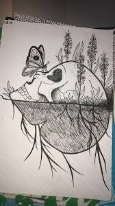 48 Amazing And Creative Drawing Ideas Nature Art Drawings Art Drawings Sketches Simple Art Drawings Sketches Creative