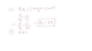 What Is The Ratio Between The Initial And Final Resistance Of A Wire Length  L And Cross Sectional Area A Stretched To Double Of Its Length? - Quora