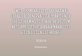 Barbara Olson Quotes. QuotesGram via Relatably.com