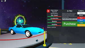 How To Get Night Stalker Roblox Vehicle Simulator Rare Car Youtube