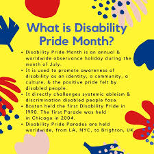 In june of 1969, patrons and supporters of the stonewall inn in new york city staged an uprising to resist the police harassment and persecution to which lgbt americans were commonly subjected. Poppy Sur Twitter It S Disability Pride Month What Is It What Events Are Happening You Ask Information Below Reply To This With Any Disability Talks Zooms Ig Lives Or Panels