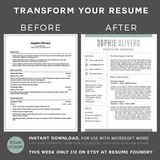This Item Is Unavailable Etsy Resume Template Ideas Of Resume Template Resumetemplate Transform Your Old Res In 2020 Resume Tips Job Interview Tips Job Resume