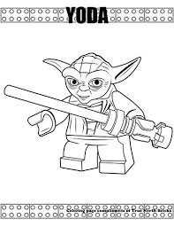 Coloring Page Yoda True North Bricks Lego Coloring Pages Lego Coloring Star Wars Colors