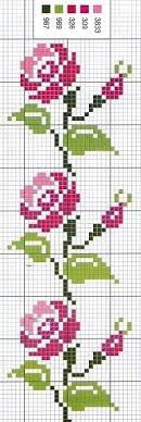 Red flower bud is a full cross stitch (2 strands) without a backstitched outline. 400 Crochet Flower Graphs Ideas In 2021 Cross Stitch Flowers Cross Stitch Patterns Cross Stitch Embroidery