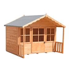 The bread and butter of backyard playhouses. Large Outdoor Garden Playhouse With Canopy 6ft X 4ft Furniture123