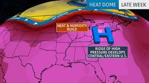 The heat dome weather phenomenon can trigger record breaking temperatures. Heat Dome Expands Dangerous Heat Wave To Scorch Usa