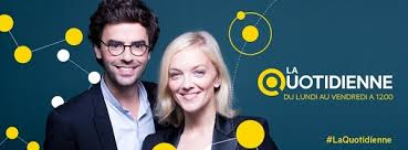 La quotidienne, la suite remplacera l'actuel documentaire diffusé juste après, qui plombait les audiences de la chaîne avant le magazine de il n'y a pas d'objectif fixé, ni par france 5, ni par mon producteur christophe koszarek. Onedayonetravel Sur France 5 Dans L Emission La Quotidienne