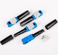 FTTH Industrial SC Fast Connector SC/APC Fiber Optic application Quick  Assembly UPC APC Fiber Optic Fast Connector
