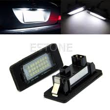 2 X 24 Led Error Free Signal Lamp License Plate Light For Bmw E92 E93 M3 E90 E70 E60 E39 F30 Number Plate Bmw Car Lights