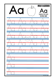 Teach your kids to recognize letters by having them trace the letters and then let them write them on their own. Teacher Fun Files Alphabet Tracing Worksheets A Z