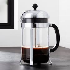 Use your finger to make small hole in a ground beans. Bodum Chambord 51 Ounce French Press Reviews Crate And Barrel