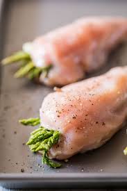 Asparagus Stuffed Chicken Parmesan Is A Easy Healthy Dinner Recipe That Combines Two Of Chicken Asparagus Easy Fast Healthy Dinner Recipes Fast Healthy Dinner